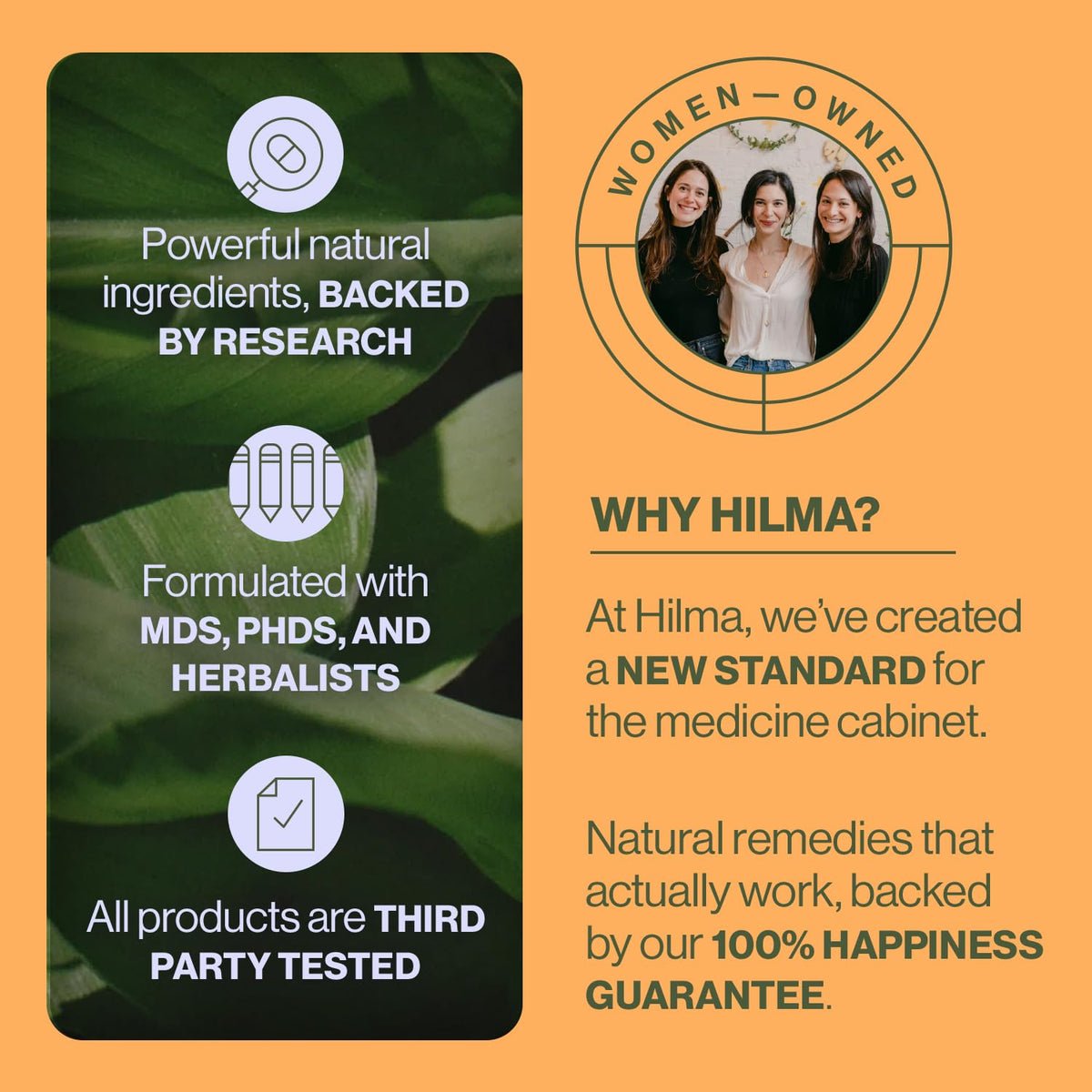 Hilma Prebiotic Fiber Gummies, Daily Fiber Supplement, Gummies for Adults, Supports Gut Health for Women and Promotes Regularity,
