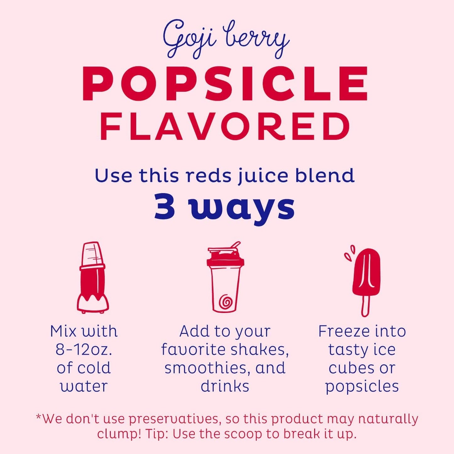 KOS Reds Superfood Powder for Antioxidants - USDA Certified Organic Beet Root, Goji Berries, Acai, Pomegranate, Coconut Water & Digestion Enzymes- Goji Berry Popsicle Flavor Juice Mix - 28 Servings KOS buy supplements Au