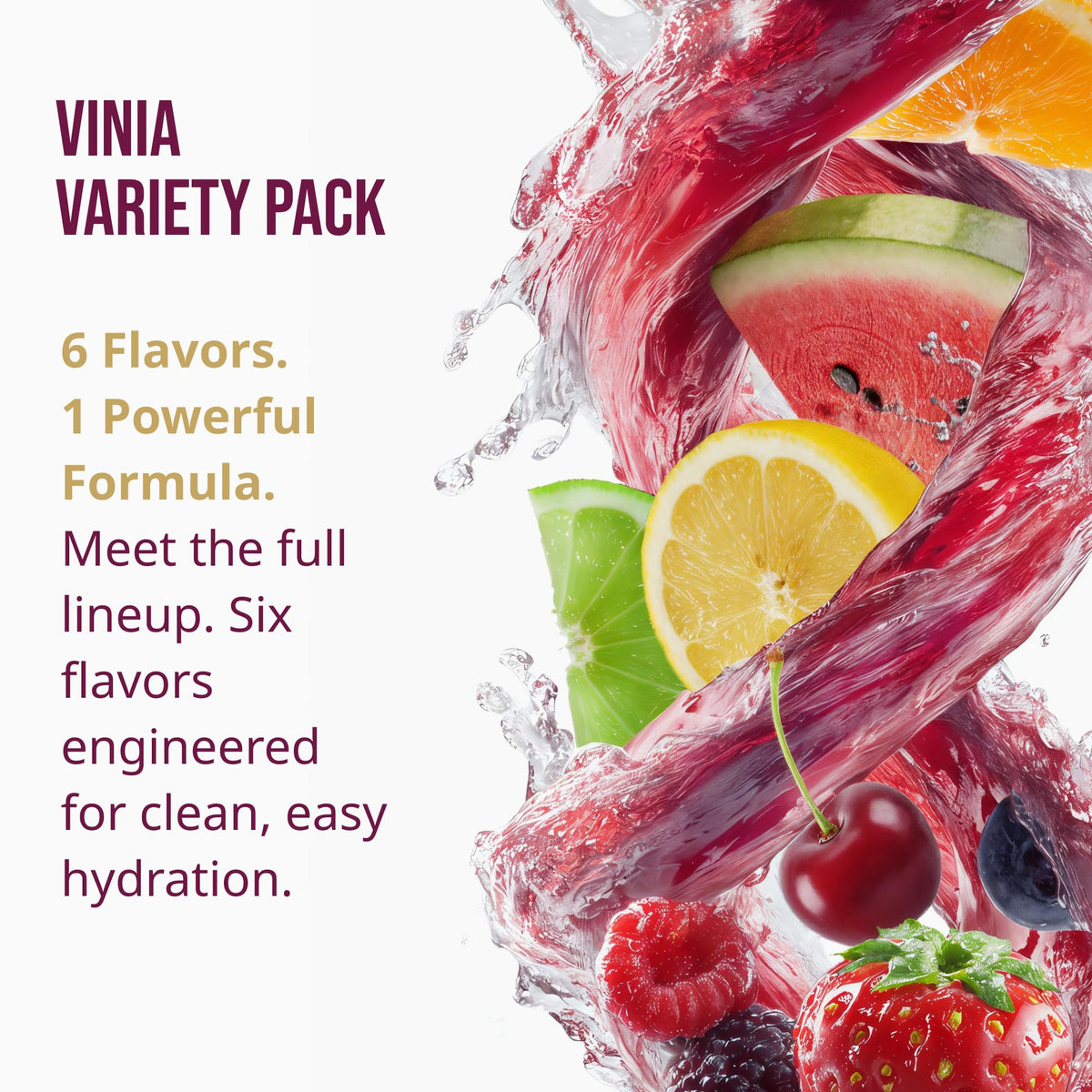 VINIA Resveratrol Electrolyte Hydration Powder Mix | Boost Blood Flow & Circulation | Sea Salt, Coconut Water Potassium, Magnesium, Informed Sport Certified VINIA buy supplements Au