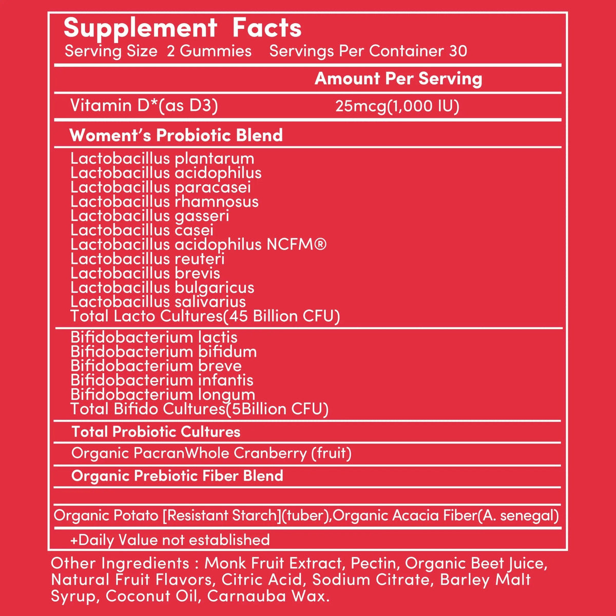 Cranberry Gummies UTI Treatment for Women | Urinary Tract Support for Women | Daily UTI Defense with Cranberry & Probiotics | Promotes Urinary Comfort & Normal Frequency | 60 Gummies Terramed Just Think ComfortBuy Supplements Australia