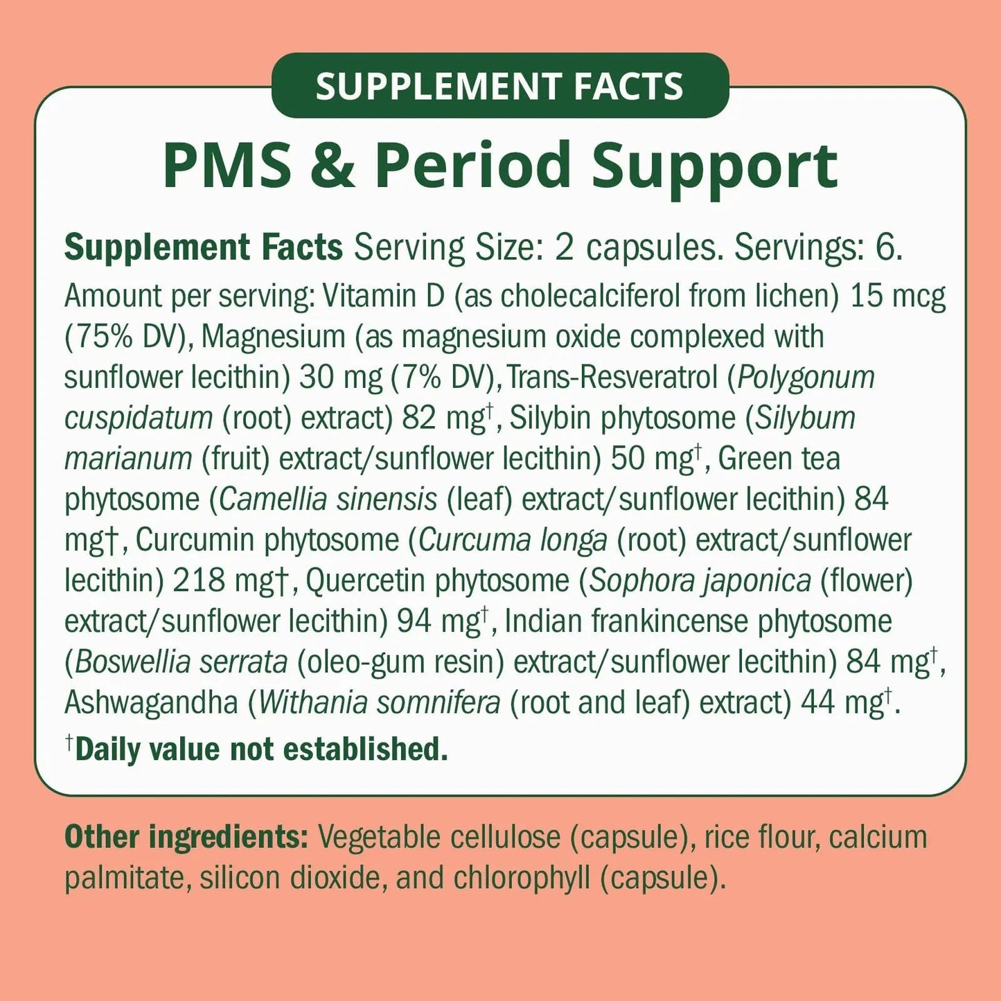 Semaine PMS & Period Relief - Menstrual Cramp Relief: No More Period Cramps, Mood Swings, or Bloating. PMS Supplement for Happy Hormones and Period Relief. (12 Count) SemaineBuy Supplements Australia