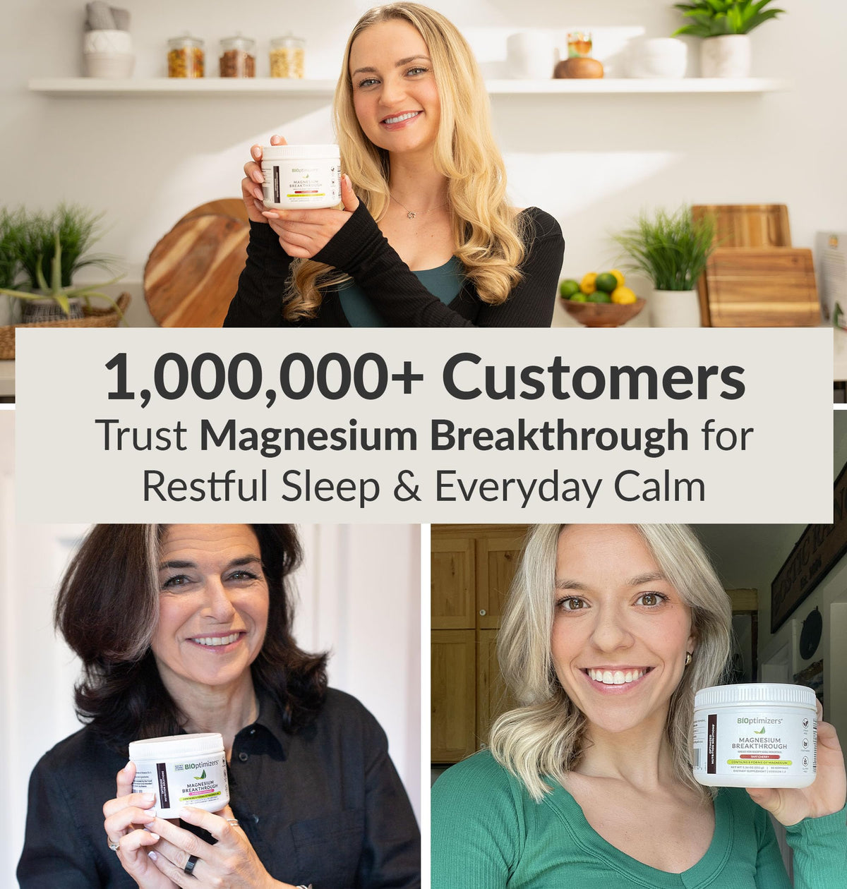 BIOptimizers Magnesium Breakthrough Drink - 8 Forms of Magnesium, Electrolytes, Sleep Health, Stress, Muscle Recovery, Heart Support | Glycinate, Citrate, Malate- Raspberry Lemon BIOptimizers buy supplements Au