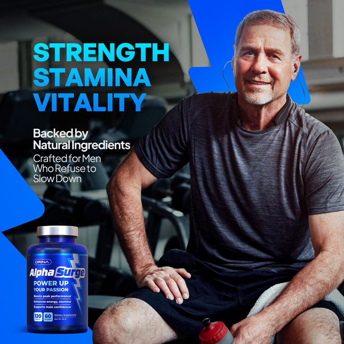Pills for Men Fast Acting - Male Enhancing Supplement Testosterone Booster - Blood Flow, Libido, Size, Girth, Hardness, Stamina, Enlargement, Growth - Natural Performance Enhancer - 2 Month Supply DRINA buy supplements Au