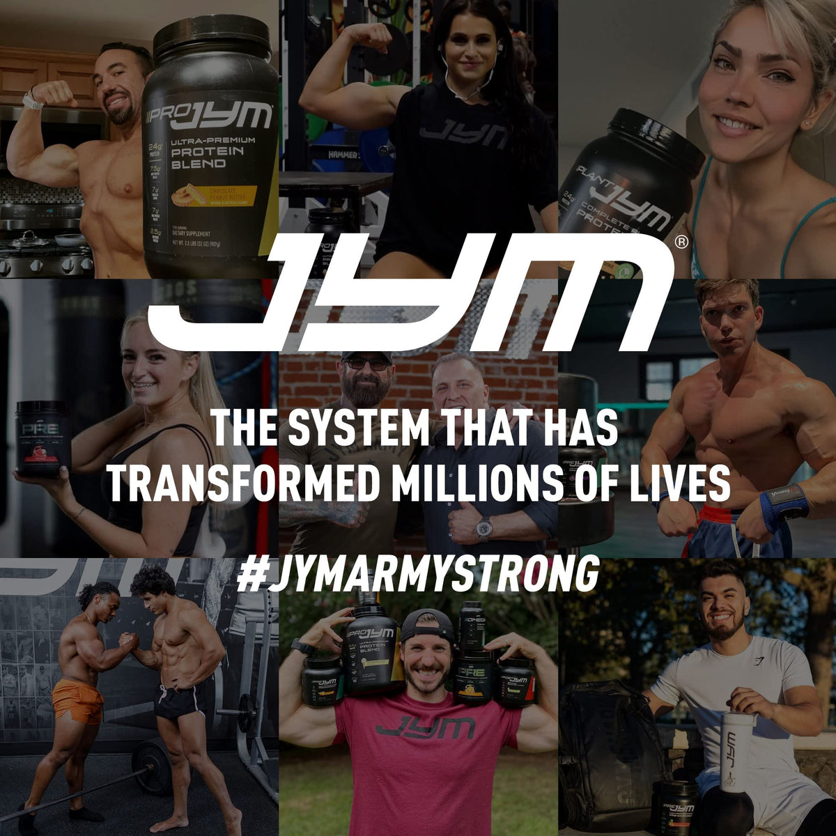 ProBio JYM Performance Probiotic, Heart, Gut, Immune Health, Athletic Recovery, and Body Composition for Men & Women, 30 Day Supply