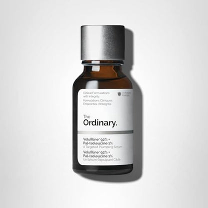The Ordinary Volufiline 92% + Pal-Isoleucine 1% Plumping Anhydrous Serum, Facial Skincare for Loss of Volume, 0.5 Fl Oz