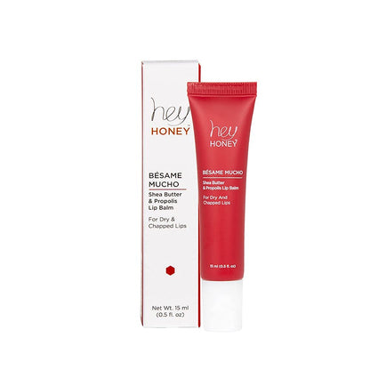Hey Honey Skincare Bésame Mucho Shea Butter & Propolis Lip Balm | Intensive Hydration