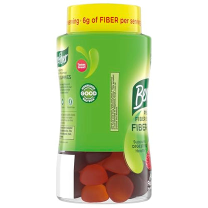Benefiber Prebiotic GLP-1 Friendly Fiber Supplement Gummies for Digestive Health, Assorted Fruit Flavor - 81 Count