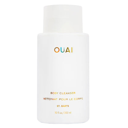 OUAI Body Cleanser, St. Barts - Foaming Body Wash with Jojoba Oil and Rosehip Oil to Hydrate, Nurture, Balance and Soften Skin - Paraben