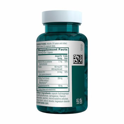 NEURIVA Plus Brain Supplement for Memory and Focus Clinically Tested Nootropics for Concentration for Mental Clarity, Cognitive Enhancement Vitamins B6, B12