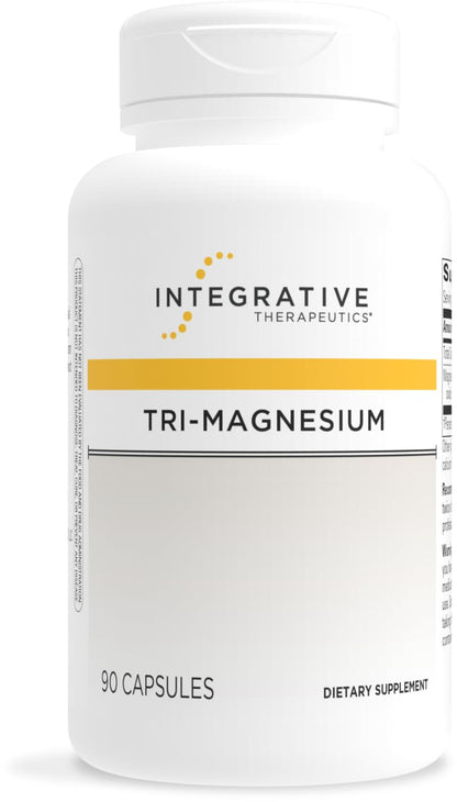 Integrative Therapeutics Tri-Magnesium - Supports Cellular Energy & Energy Metabolism - Magnesium Supplement for Heart & Nerve Health Support