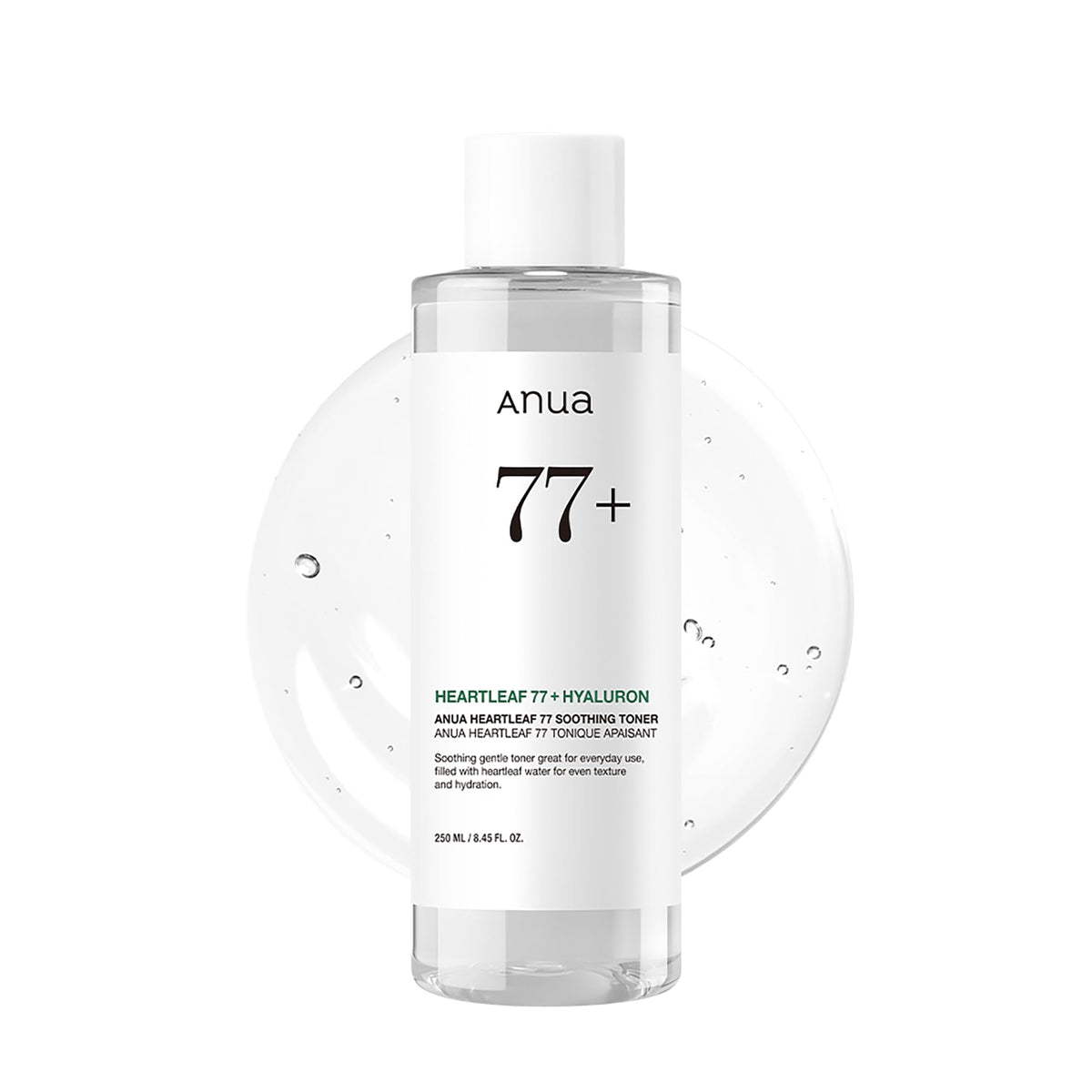 Anua Heartleaf 77 Soothing Toner, Moisturizing & Calming Facial Toner for Glass Skin, Hyaluronic Acid, Lightweight Hydration