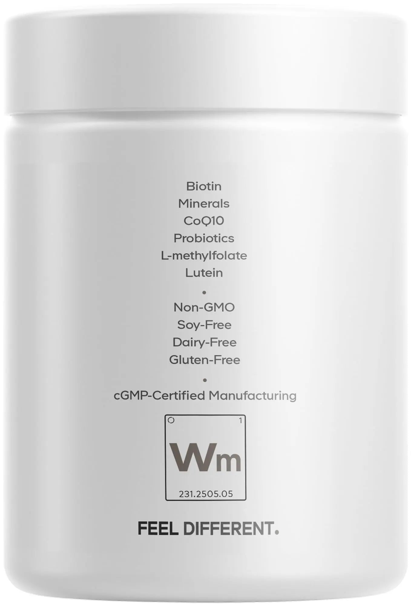 Codeage Women’s Multivitamin Platinum - Vitamins A D3 K1 K2 B12 & Minerals, CoQ10, Skin, Hair & Nails Complex, Collagen, Botanicals, Probiotics Codeage