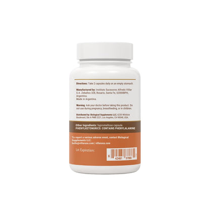 Nootropic Brain Supplement – Grass-Fed Bovine Brain Peptides for Focus, Memory & Mental Clarity – Ancestral Cognitive Support – Argentine Pasture-Raised, Non-GMO – 60 Capsules VILLAR BIOTECH buy supplements Au