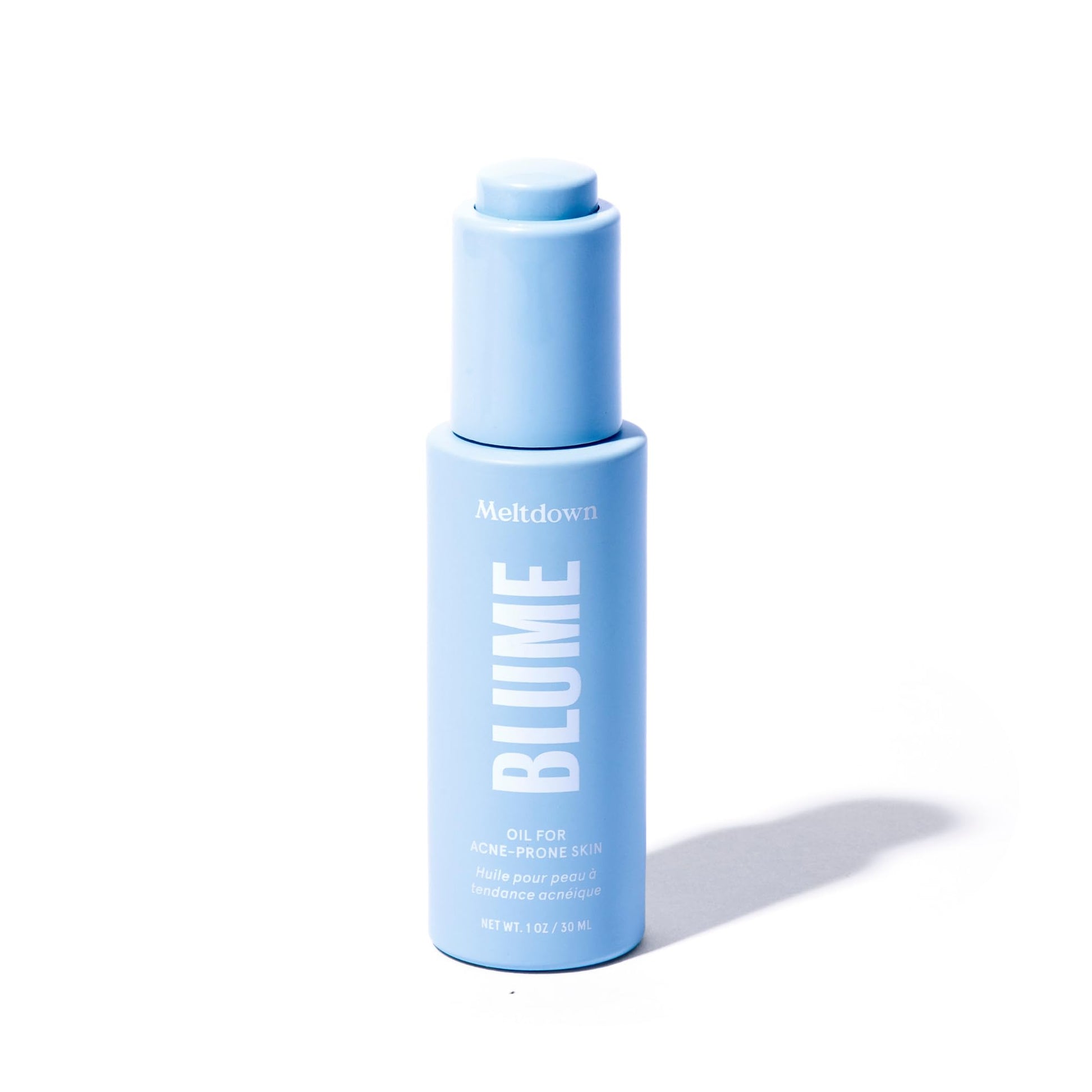 Blume Meltdown - Blue Tansy Face Oil - Acne Treatment + Pore Minimizer - Skin-Smoothing Face Serum with Black Cumin Seed & Rosehip Oil - Helps Calm Redness and Improve Texture (1 Fl oz) Blume buy supplements Au