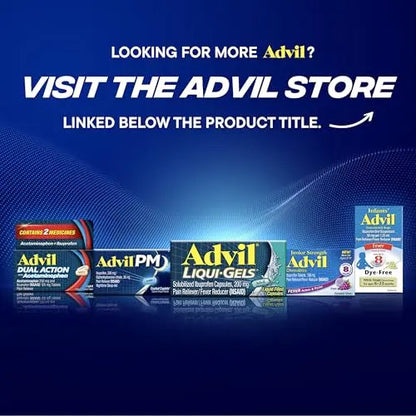 Advil PM Pain Reliever and Nighttime Sleep Aid, Pain Medicine with Ibuprofen for Pain Relief and Diphenhydramine Citrate for a Sleep Aid - 40 Coated Caplets AdvilBuy Supplements Australia