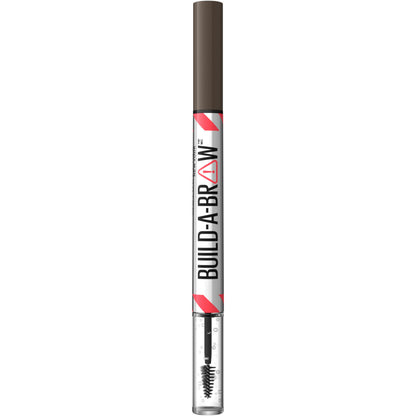 Maybelline Build-A-Brow 2-in-1 Brow Pen and Sealing Eyebrow Gel, Eyebrow Makeup for Real-Looking, Fuller Brows, Black Brown, 1 Count MAYBELLINEBuy Supplements Australia