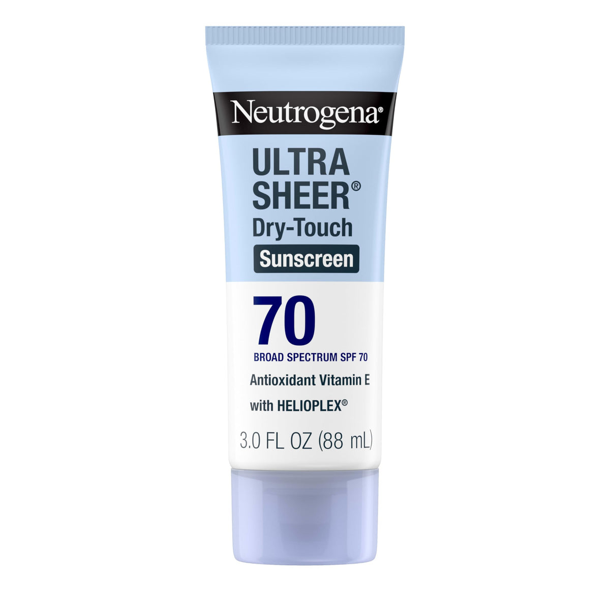 Neutrogena Ultra Sheer Dry-Touch Sunscreen Lotion SPF 70, Broad Spectrum, Water Resistant 80 Min