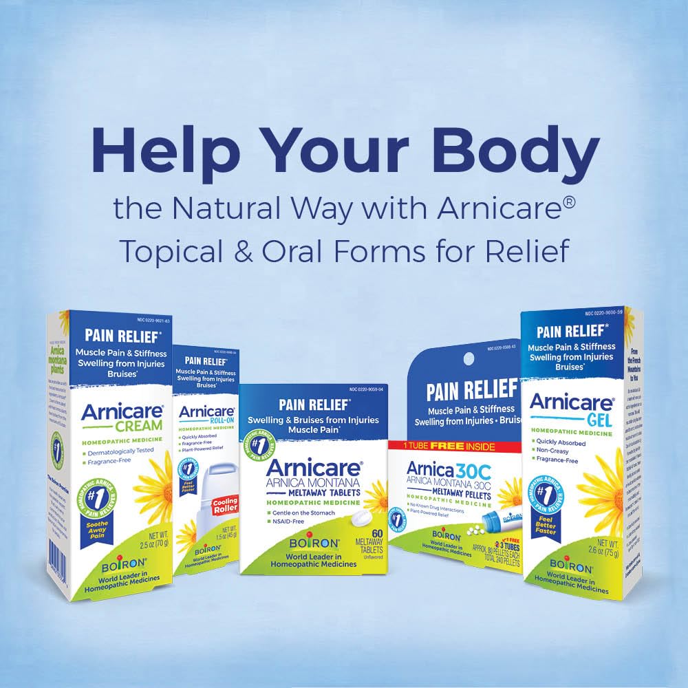 Boiron Arnicare Gel - Non-Greasy and Fragrance-Free - 2.6 oz BoironBuy Supplements Australia