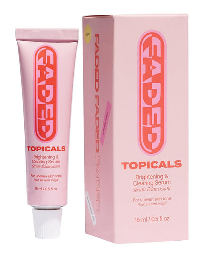 Topicals Faded Brightening and Clearing Serum | Reduces Discoloration, Post-Blemish Marks, Scars and Spots