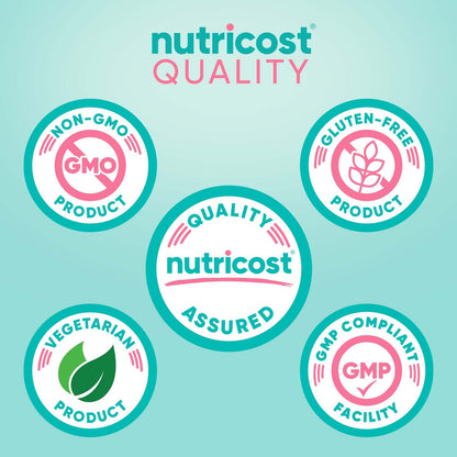 Nutricost Myo Inositol & D-Chiro Inositol for Women 2000mg, 120 Capsules, 2000mg Myo & 50mg D-Chiro Per Serving, 30 Servings