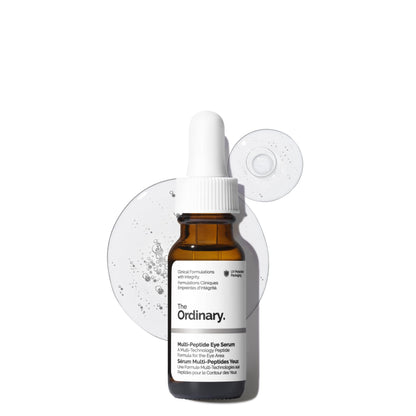 The Ordinary Multi-Peptide Eye Serum, Anti-Aging Formula for Crow’s Feet, Dark Circles & Puffiness, 0.5 Fl Oz