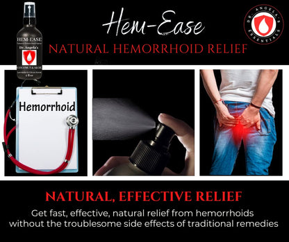 Dr. Angela's Hemorrhoid Treatment Spray | Organic Aloe Vera, Witch Hazel & Essential Oils Turmeric & Tea Tree | Natural Itching & Burning Relief Cream Doctor Angela EssentialBuy Supplements Australia