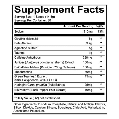 REDCON1 Total War Pre Workout - Beta Alanine + Citrulline Malate Keto Friendly Preworkout for Men & Women with 320mg of Caffeine - Fast Acting -Blue Lemonade (30 Servings)