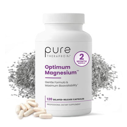 Pure TheraPro Rx Optimum Magnesium Lysinate Glycinate & Di-Magnesium Malate, Made in USA | 2 Month Supply | Chelated for Maximum Absorption, Supports Bone Health & Energy, Non-GMO Pure Therapro RxBuy Supplements Australia