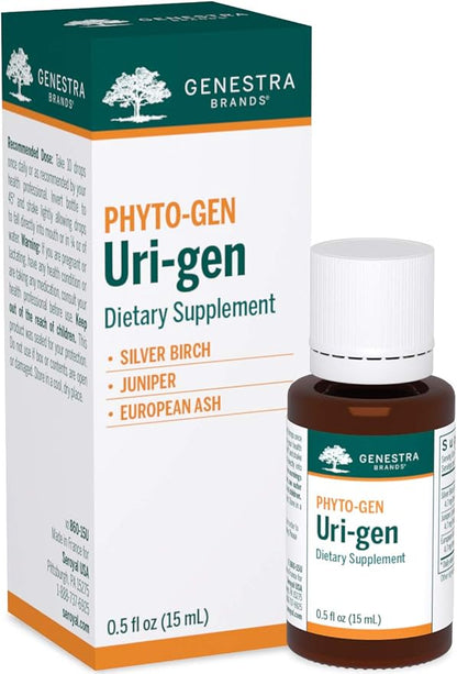Genestra Brands Uri-gen | Silver Birch, Juniper, and European Ash Herbal Supplement | 0.5 fl. oz. Genestra Brands buy supplements Au