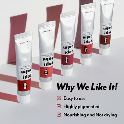 I'M MEME Lip and Cheek Tint - PepBalm 001 Recharger | Wtih Shea Butter, Gift, Liquid Blush, Travel-Friendly, Highly Pigmented, Non-Drying, Sheer Balm Gross Tint, 0.52 Oz I'M MEMEBuy Supplements Australia