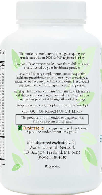 Women's Health Network Essential Nutrients – Daily Multivitamin for Energy, Healthy Aging & Immune Support, Folate as Quatrefolic®, a Patented Natural Form of 5-MTHF Women's Health Network buy supplements Au