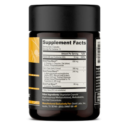 ONNIT Alpha Brain Capsules for Men & Women, IGEN Non-GMO Tested Memory, Focus & Mental Clarity Support with L-Theanine