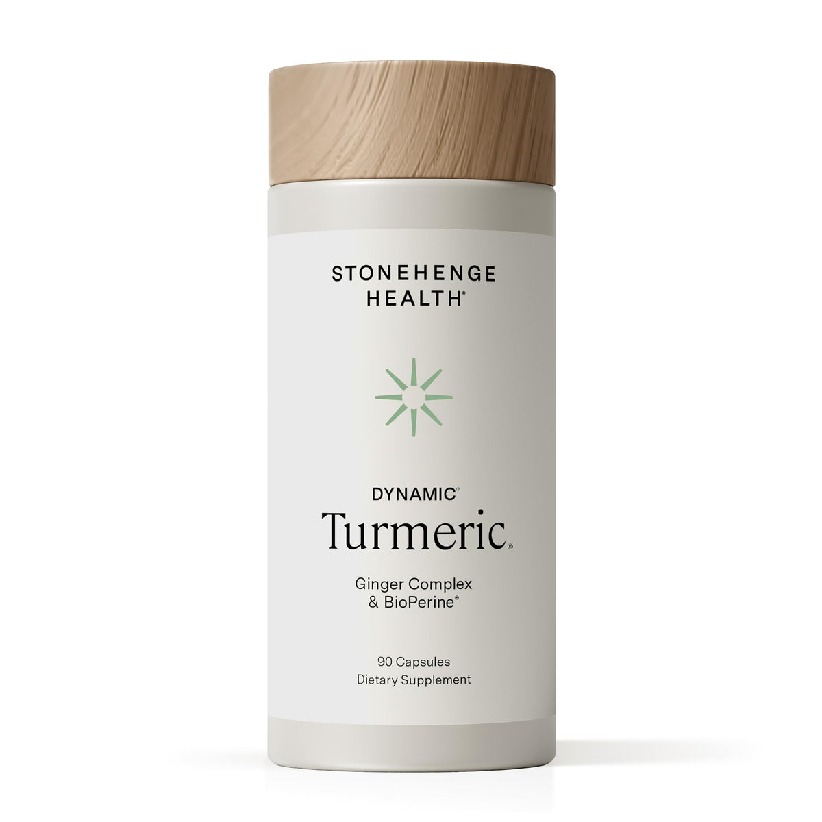 Stonehenge Health Dynamic Turmeric Curcumin with Ginger - High Potency - 1,650 mg Turmeric with 95% Curcuminoids & BioPerine, 90 Vegetarian Capsules Stonehenge HealthBuy Supplements Australia