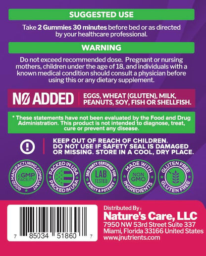 Melatonin 20mg Gummies (120 Count) - Maximum Strength Sleep Support for Adults with 10mg of Melatonin Per Gummy - Gluten-Free, Non-GMO, Vegetarian