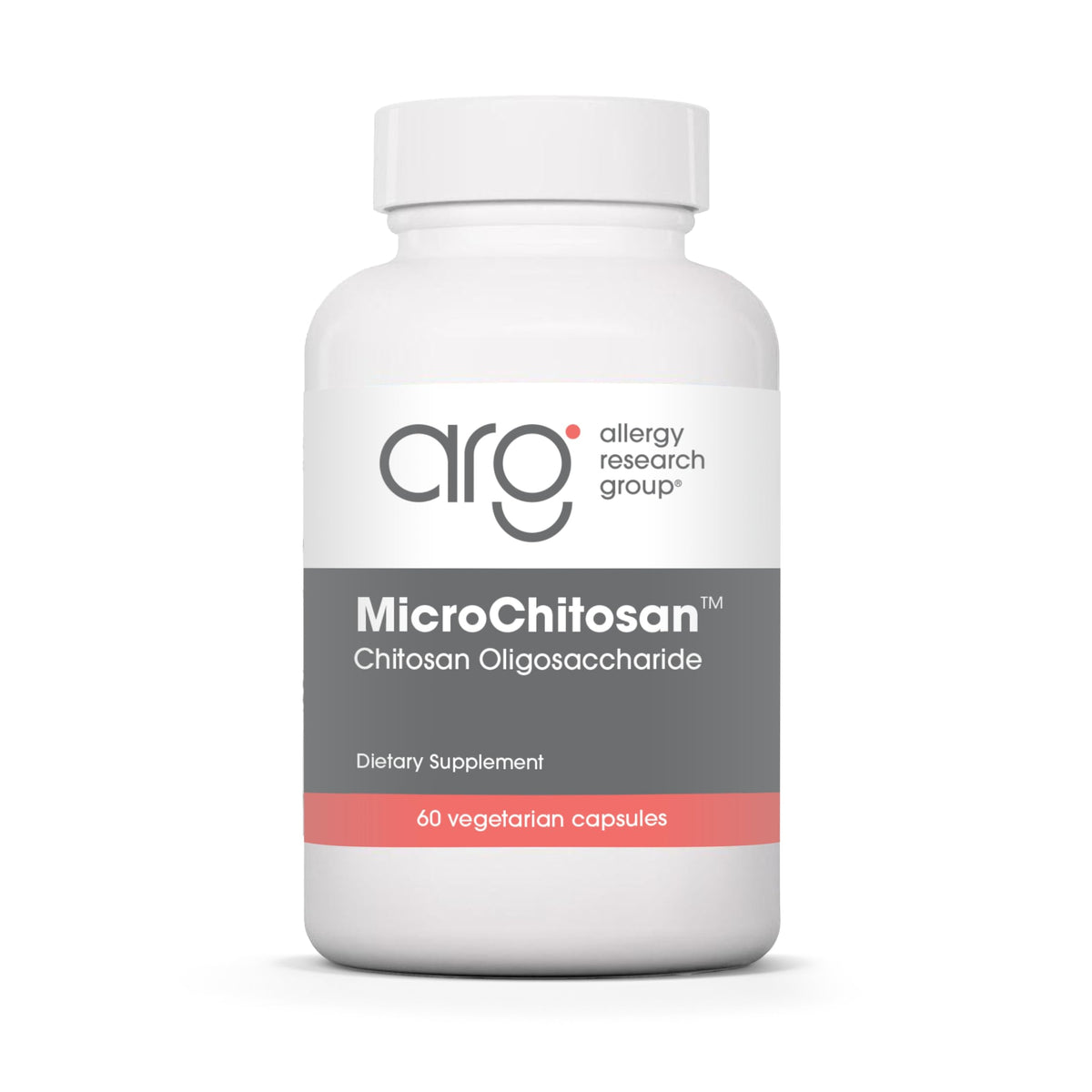 Allergy Research Group MicroChitosan Supplement - Chitosan, Chitosan Oligosaccharide, Cleansing Support Binder, Enhanced Detoxification