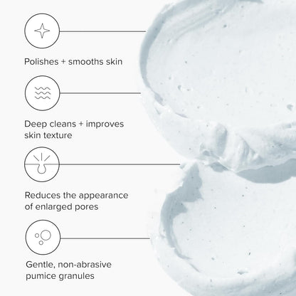 DRMTLGY Microdermabrasion Scrub – Gentle Facial Exfoliating Scrub to Smooth & Polish Skin
