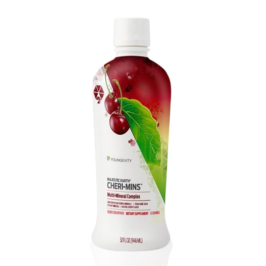Youngevity Cheri-Mins™ Plant Derived Liquid Minerals - Great Tasting Formula - 77+ Natural Unaltered Trace Minerals - Colloidal Form Humic Shale (32 Fl Oz) YoungevityBuy Supplements Australia
