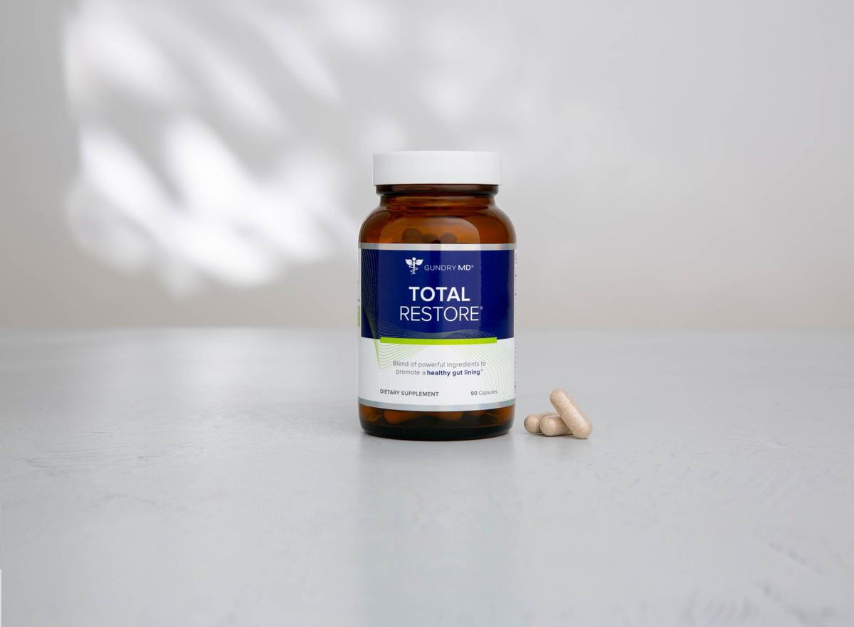 Gundry MD Bio Complete 3 and Total Restore Bundle - Prebiotic, Probiotic, Postbiotic to Support Optimal Gut Health