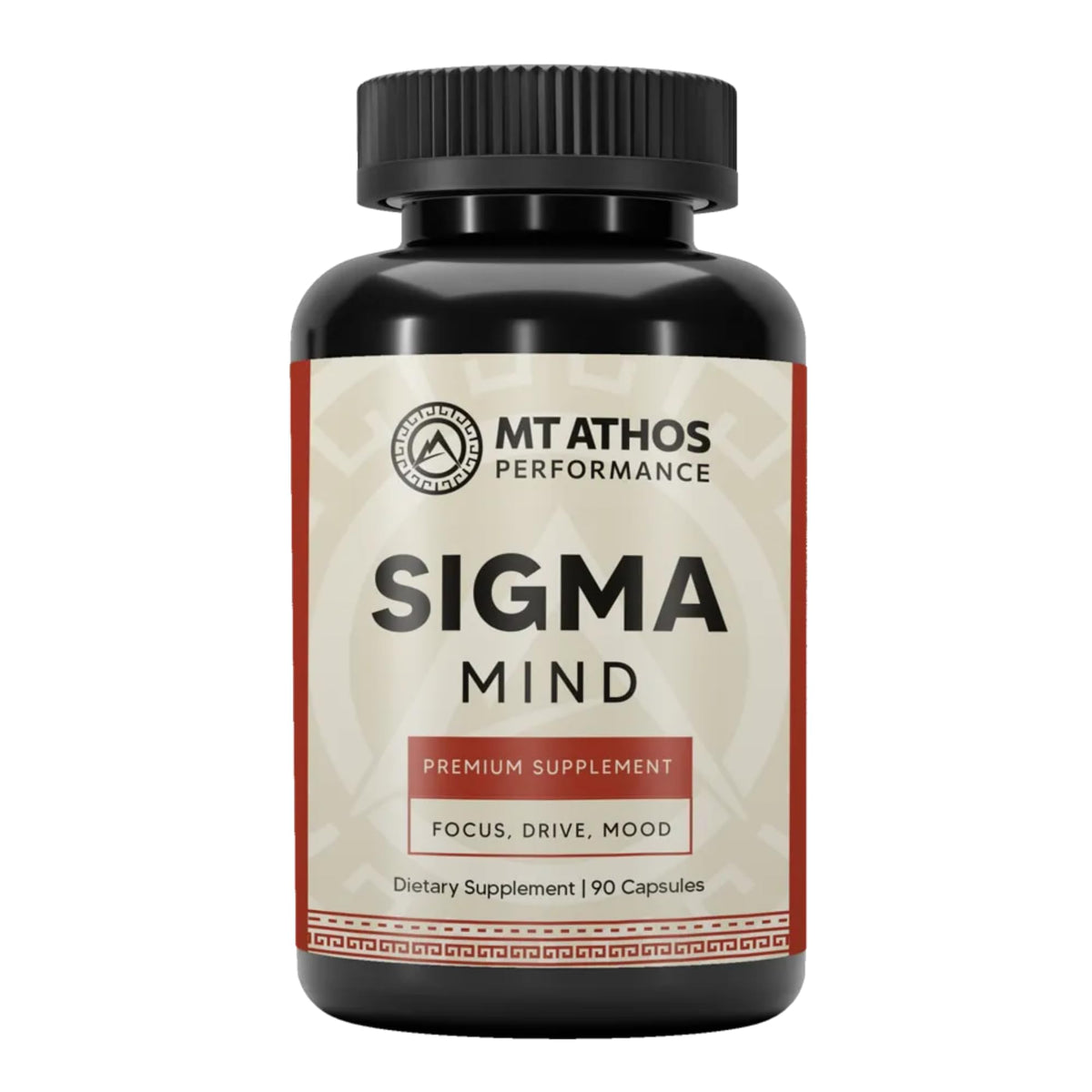 Mt. Athos Performance Sigma Mind | Potent Nootropic Formula to Support Cognitive Function, Improved Focus, Drive, and Mood | 30 Servings, 90 Capsules Mt. Athos Performance buy supplements Au
