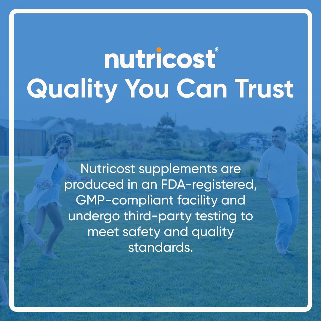 Nutricost Vitamin C with Rose Hips 1025mg, 240 Capsules - Vitamin C 1,000mg, Rose Hips 25mg, Premium
