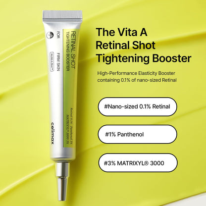 celimax The Vita A Retinal Shot Tightening Booster | 0.1% Retinal, 3% Matryxyl, High-Strength Retinoid