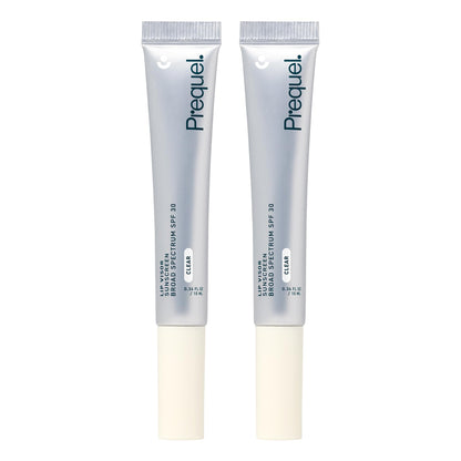 Prequel Skin Lip Visor, Clear Lip Balm with SPF 30 PA+++. Mint Flavored with Non-Sticky Finish