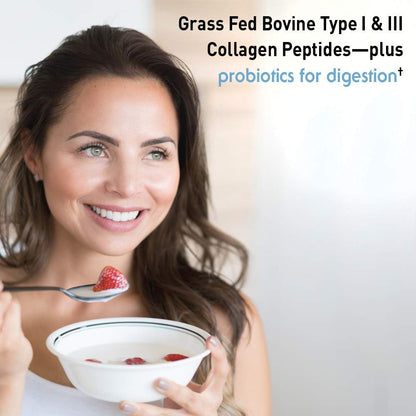 Garden of Life Grass Fed Collagen Peptides Powder Unflavored Collagen Powder for Hair Skin Nails Joints, Hydrolyzed Collagen Protein Supplements