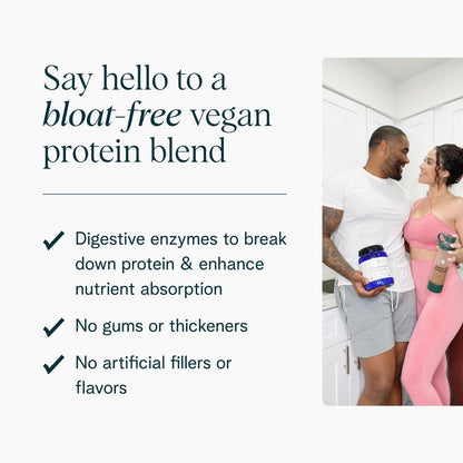 Ora Organic Plant-Based Protein Powder - 23g Protein for Women and Men - Vanilla Flavor 20 Servings, Vegan, Clean Protein