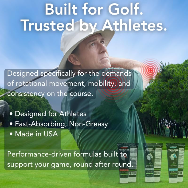 EagleEase – Targeted Joint Support Cream for Golfers & Athletes | Helps Support Elbows & Mobility During & After Play | Fast-Absorbing – 3 oz SwingFree MobilityBuy Supplements Australia