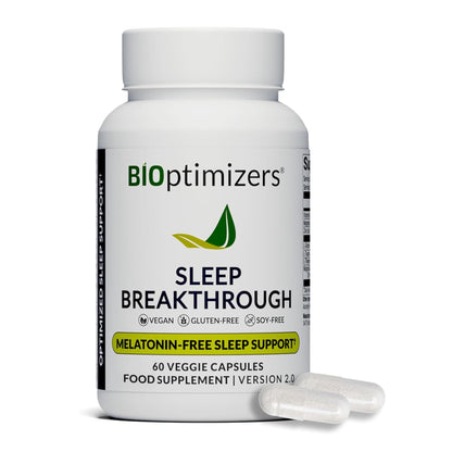 BIOptimizers Sleep Breakthrough Capsules - Natural Support Supplement | Calming Relief Aid for Adults