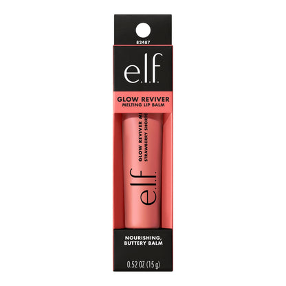 e.l.f. Glow Reviver Melting Lip Balm, Hydrating Tinted Lip Balm For A Glossy Finish & Soft, Supple Lips