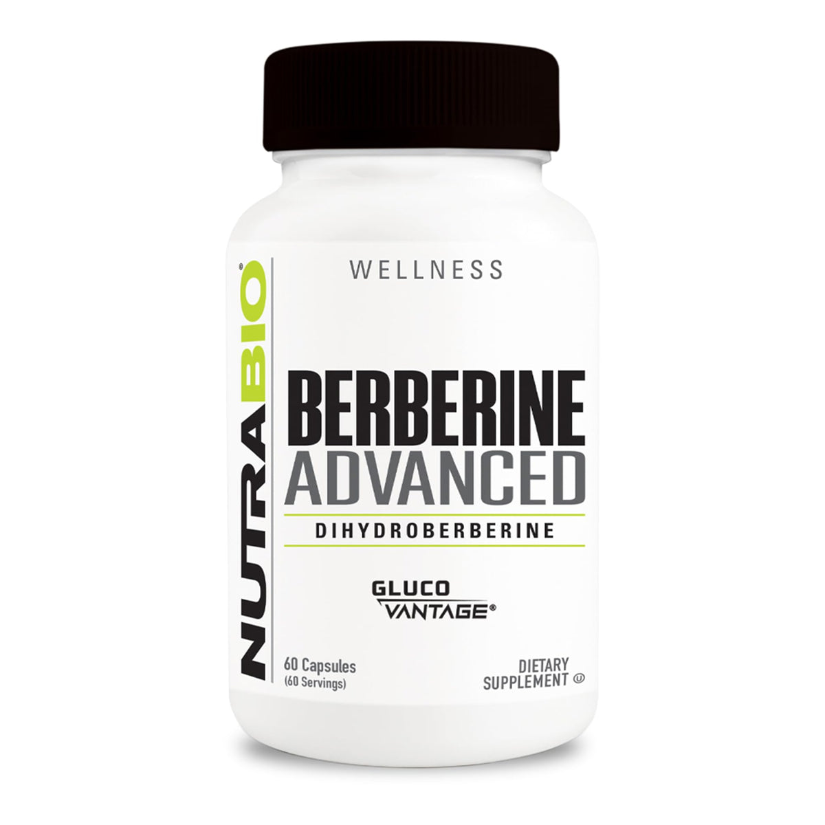 NutraBio Berberine Advanced Supplement (Dihydroberberine), 200 mg - Provides Advanced Absorption Carbohydrate Tolerance Support, 60 Caps NutraBioBuy Supplements Australia
