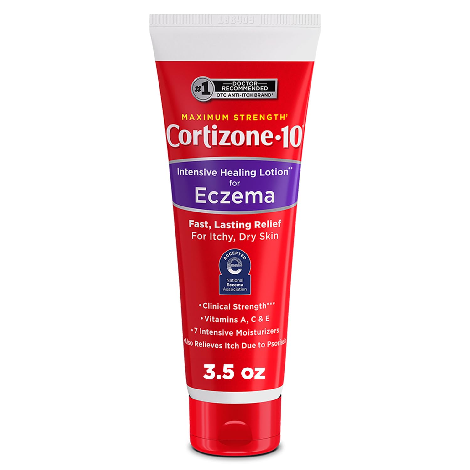 Cortizone-10 Maximum Strength Intensive Healing Itch Relief Lotion for Eczema, 1% Hydrocortisone, Fast-Acting, Anti-Itch Cream for Minor Skin Irritations, Rashes and Inflammation Due to Eczema, 3.5 oz Cortizone 10 buy supplements Au