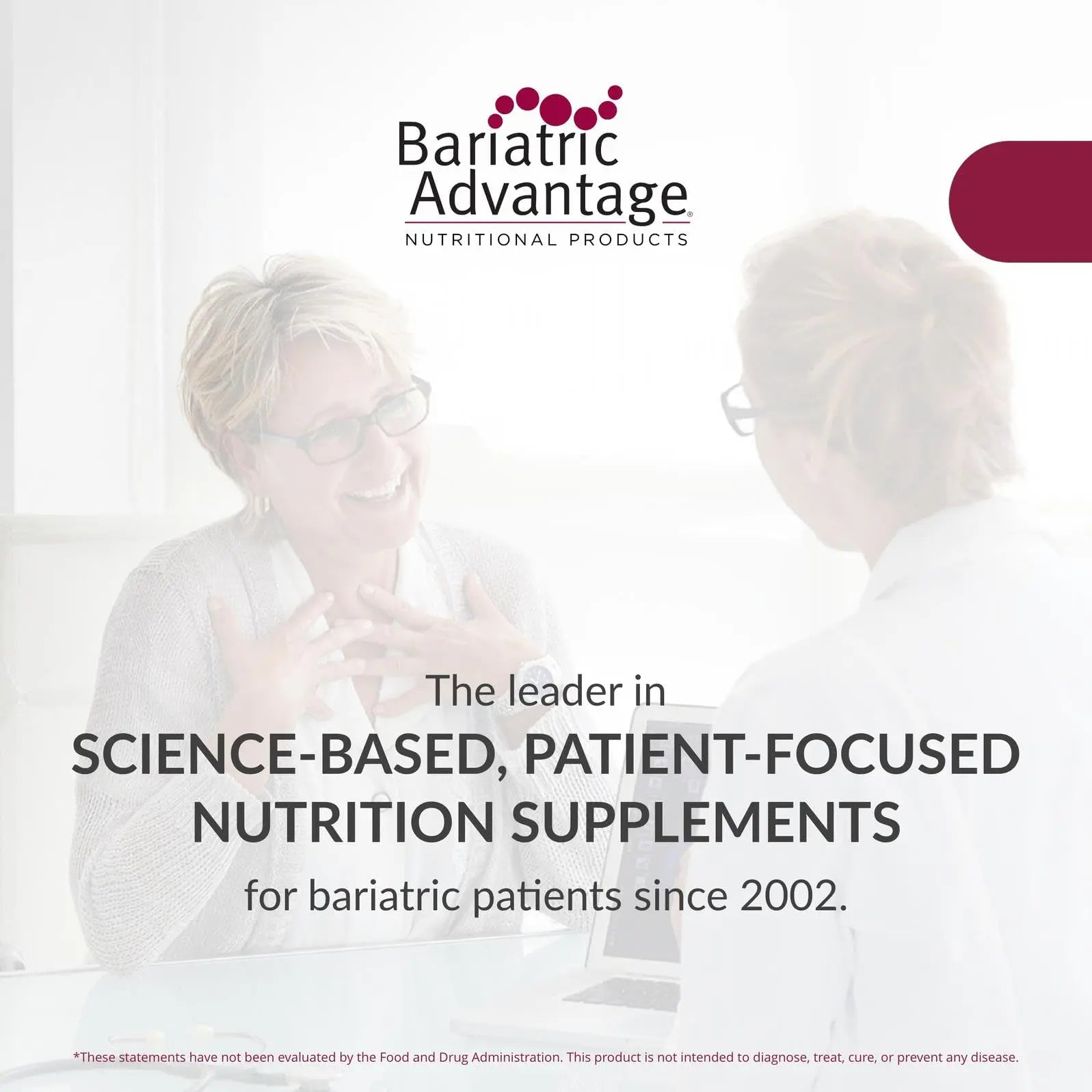 Bariatric Advantage Chewable Essential Multivitamin Without Iron - 200 DV of Key Nutrients - Trace Mineral Support Bariatric Advantage